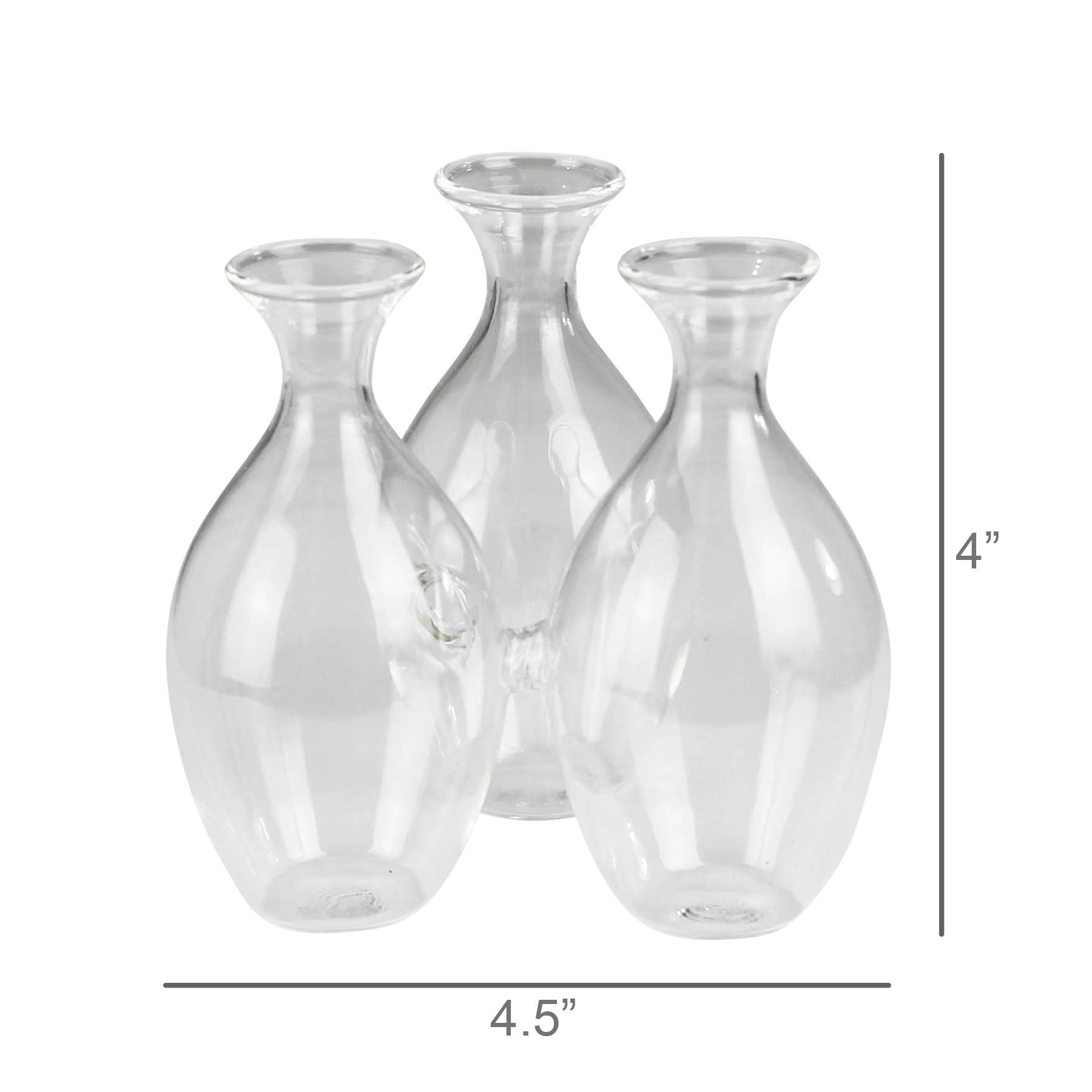 HomArt - Vente Vases - Vase Trio, verre2
