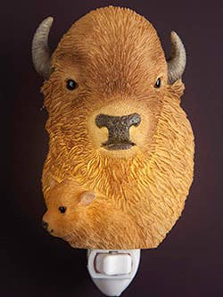 Buffalo & Babe Night Light (minimum of 2 Per Design) for wholesale by Ibis and Orchid Design