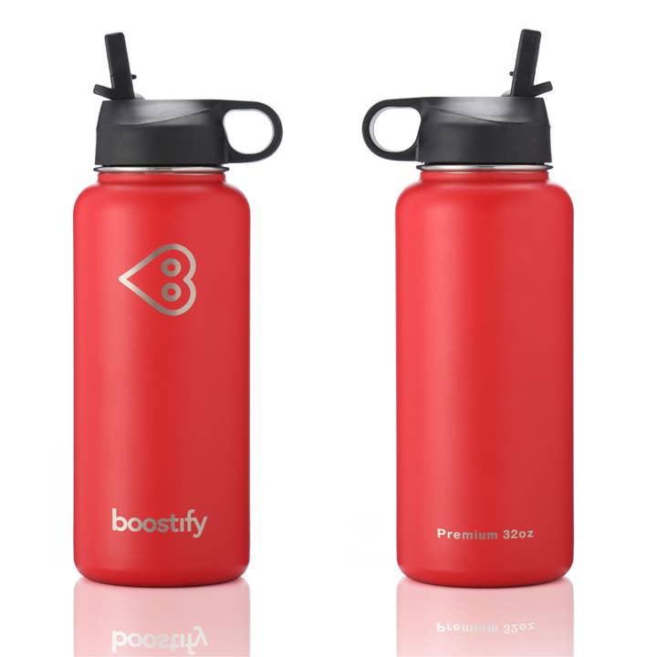 22oz Boostify Double Vacuum Insulated Water Bottle for wholesale by Boostify