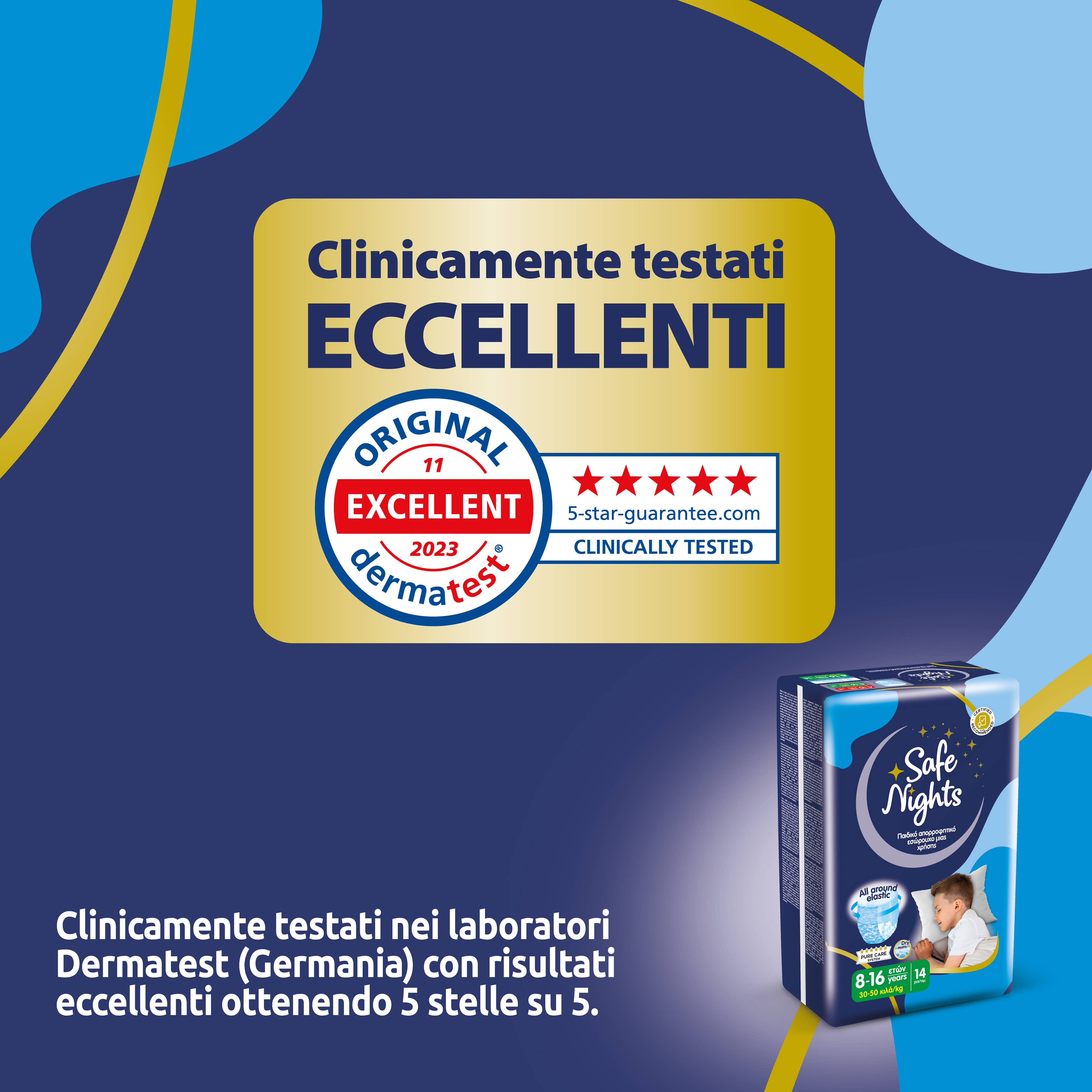 Babylino - Wholesale Diaper (Non-Cloth) - Baby - Babylino Safe Nights Night, Child 8-16 years, 14 Units8