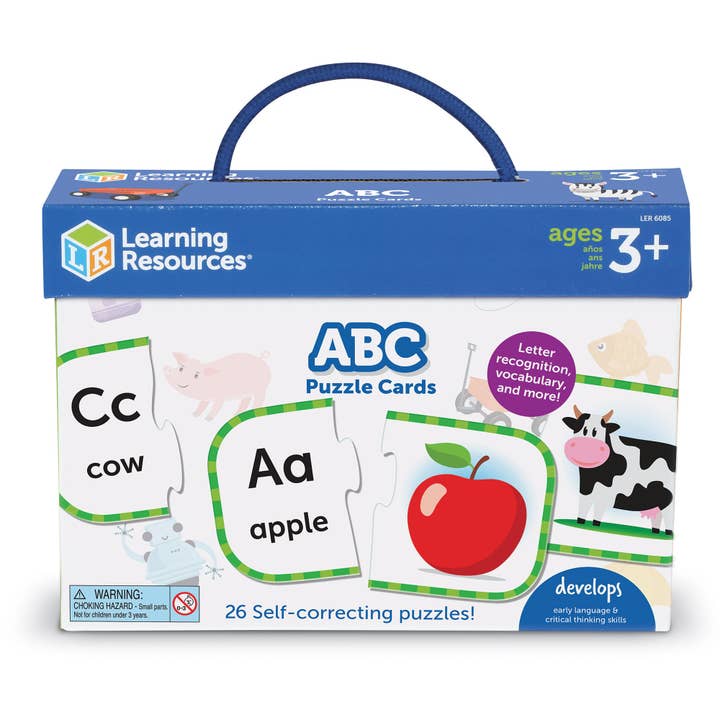 ABC Puzzle Cards for wholesale by Learning Resources