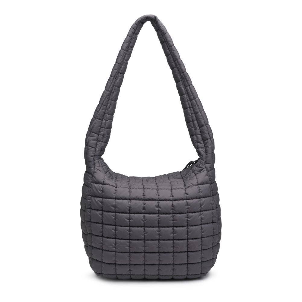 Urban Expressions - Vente Sac porté épaule – femme - Sac hobo matelassé en nylon Leda62