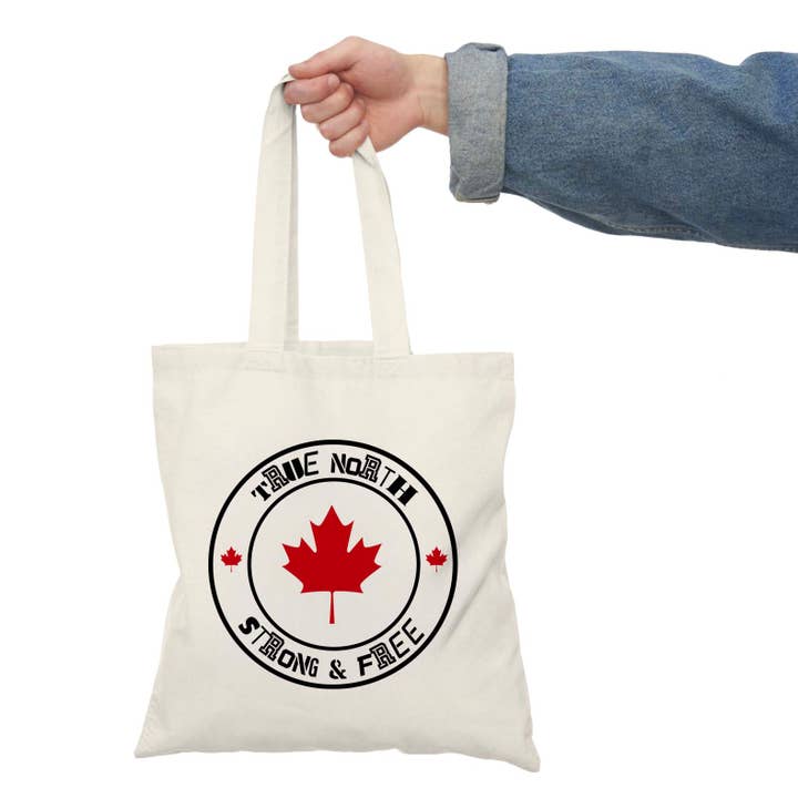 simply blessed shy - Wholesale Tote Bag - Unisex - True North Canada Canvas Tote Bag2
