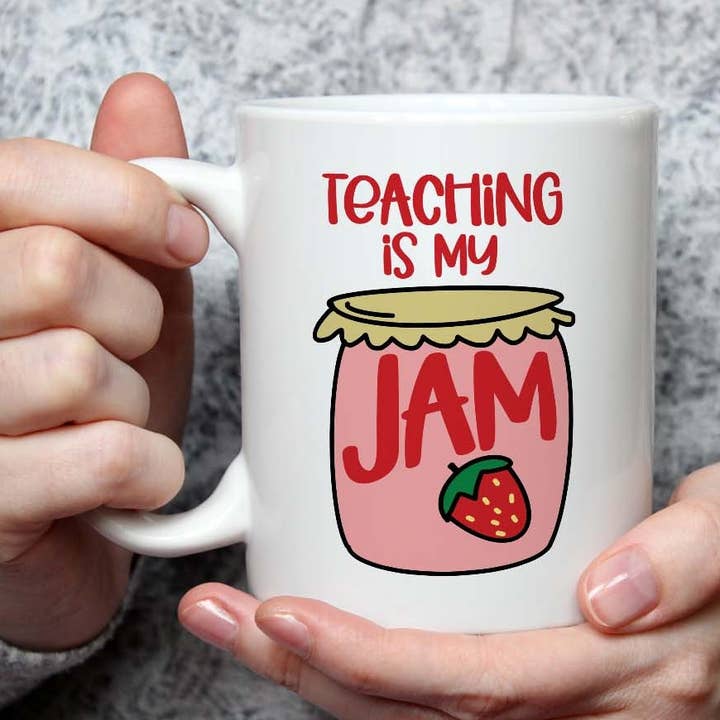 Ensinar é minha geleia - Caneca por atacado de Noble & Page