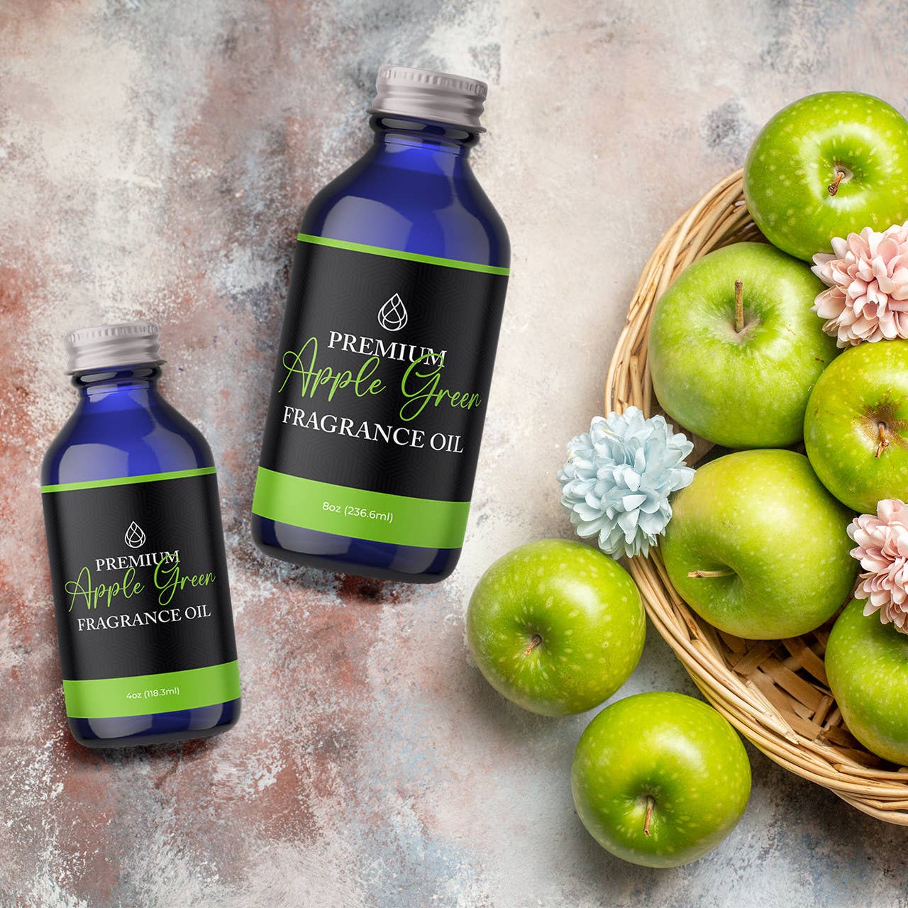 The Midwest Sea Salt Company – wholesale Doftolja – Äppelgrön Premium Doftolja2