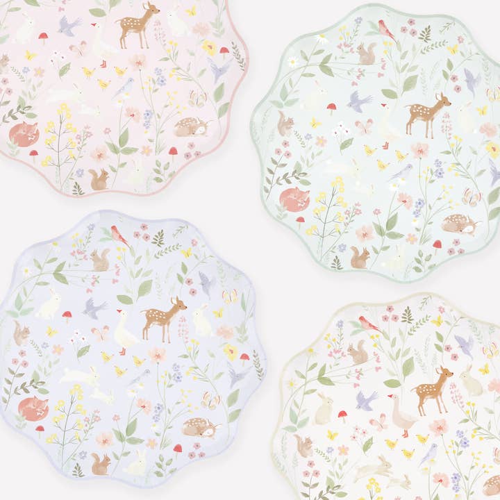Petites assiettes d'animaux pour la vente par Meri Meri