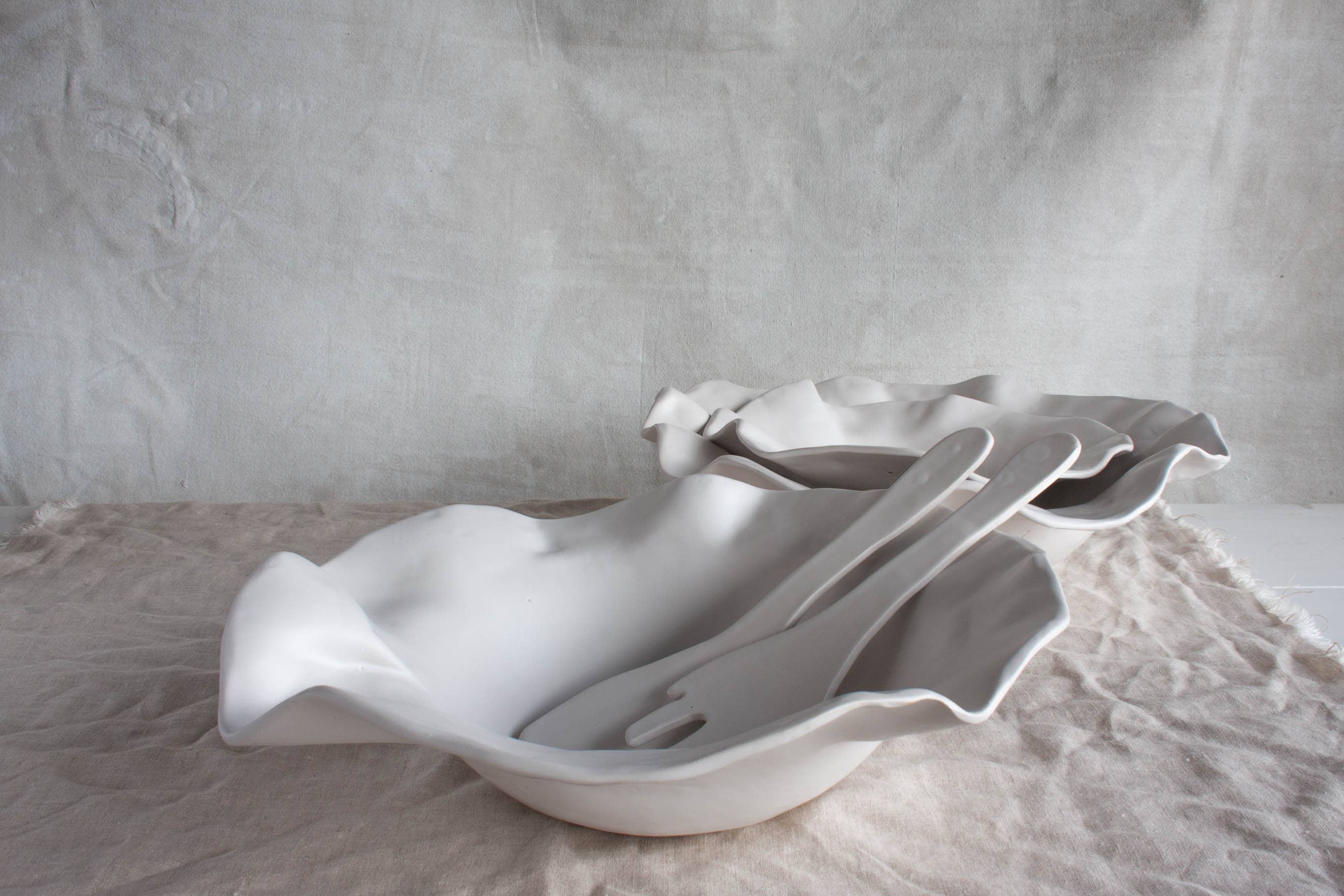 Tagliaferro Ceramics - Vente Bol de service - Bols de service sculptés6