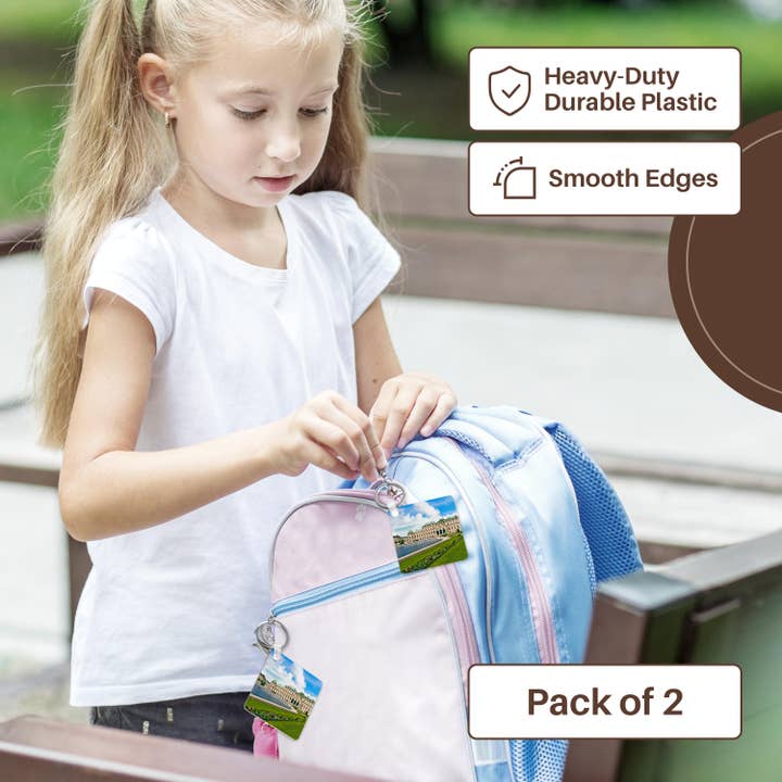 3dRose - Wholesale Keychain - Unisex - 3dRose, Schloss Schonbrunn palace, Vienna, Wein, Austria - EU03 MGL0048 - Miva Stock, Key Chain3