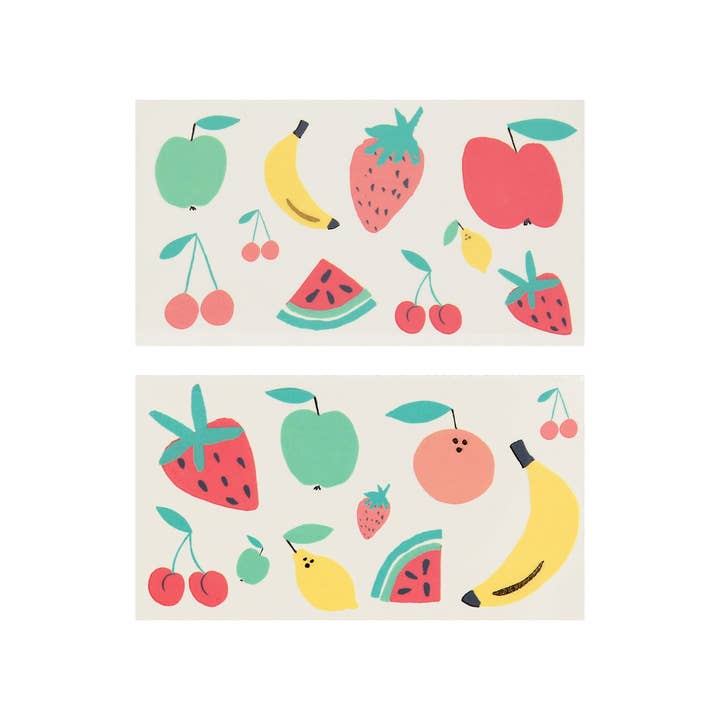 Meri Meri - Wholesale Temporary Tattoo - Kids - Fruit Temporary Tattoos1