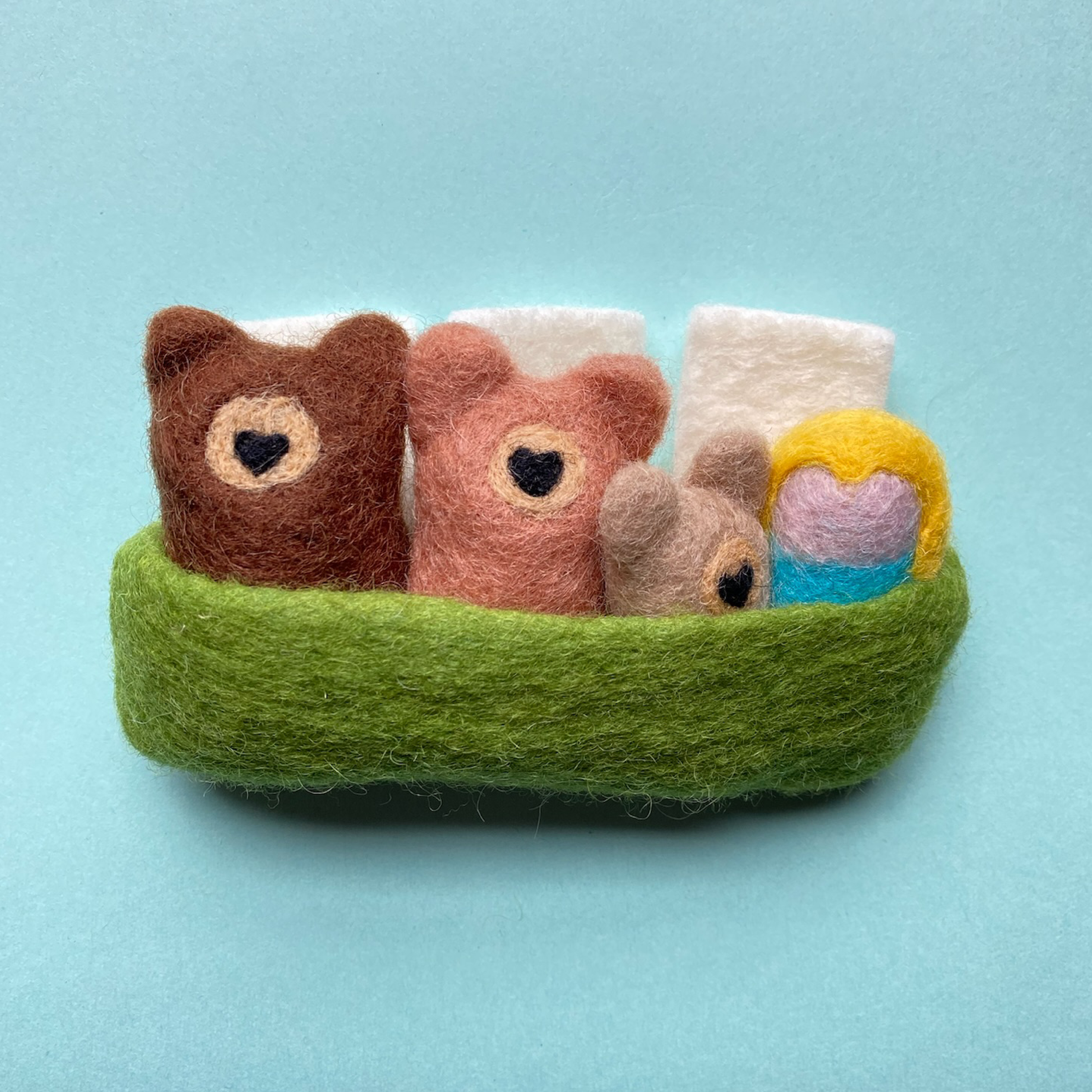 Sheep Farm Felt - Wholesale Toy Set - Kids - Pocket Pals | Goldilocks & The Three Bears6