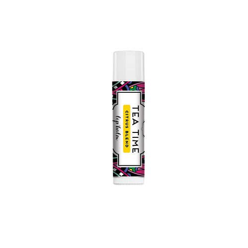 Tea Time Lip Balm .15 oz - Citrus Blend for wholesale by PUREfactory Naturals