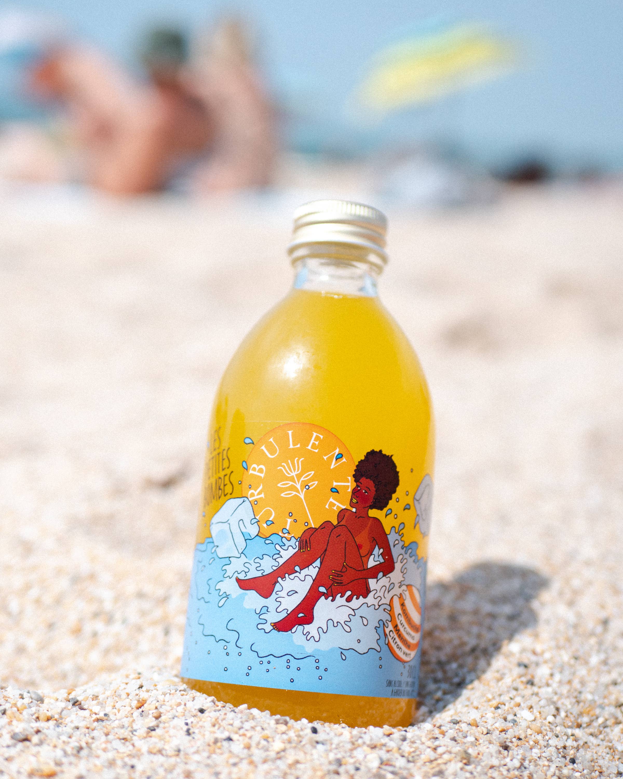 Turbulente - Vendita all'ingrosso Kombucha - Kombucha curcuma e lime | The Little Bombs No. 13