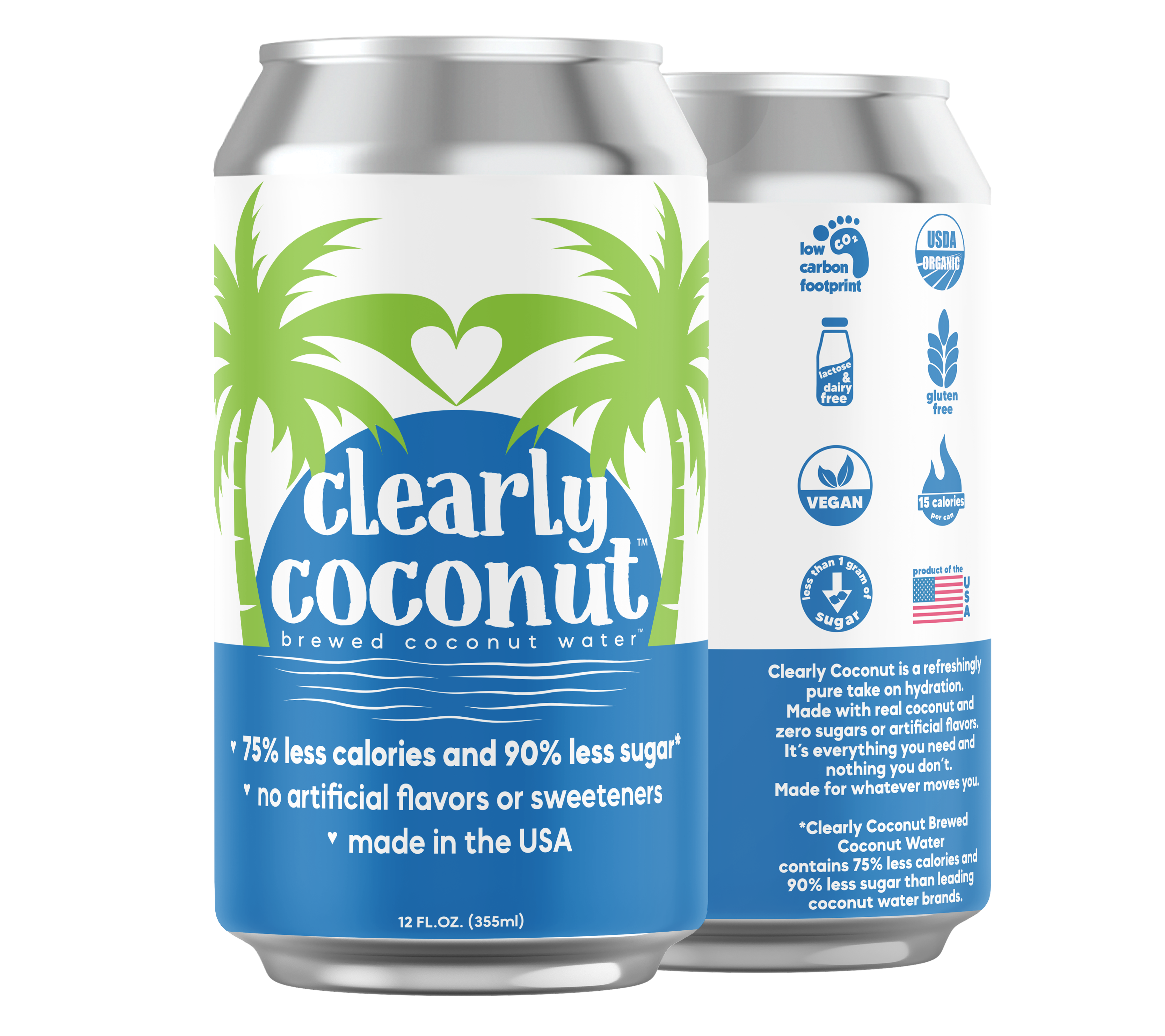 Clearly Coconut - Wholesale Flavored/Infused Water (Non-Carbonated) - Clearly Coconut Brewed Coconut Water2