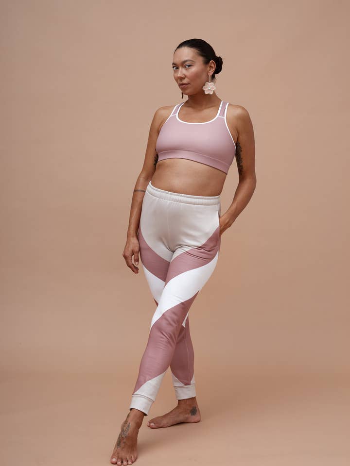 Stribede joggere for engroshandel hos Lesley Hampton