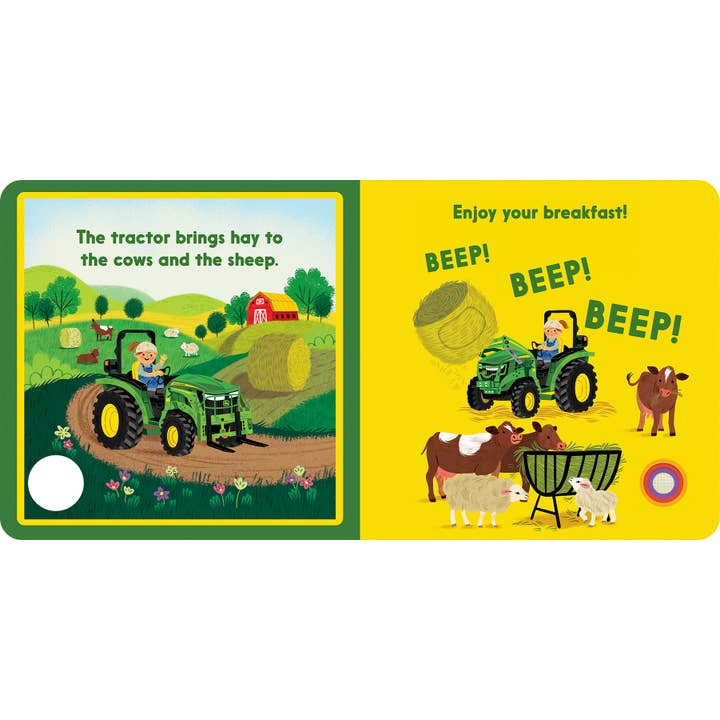 Cottage Door Press - Wholesale Coloring Map - Kids & Baby - John Deere Kids Listen Touch & Feel Dig! Dump! Beep!1
