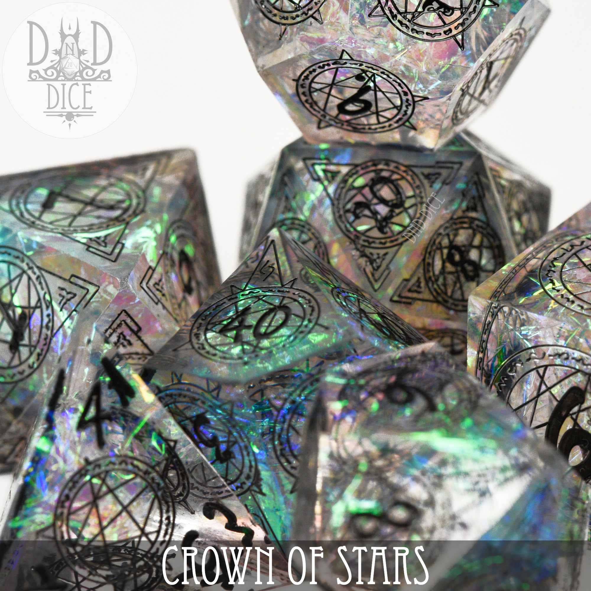DNDDICE.COM - Wholesale Dice - Crown of Stars Handmade1