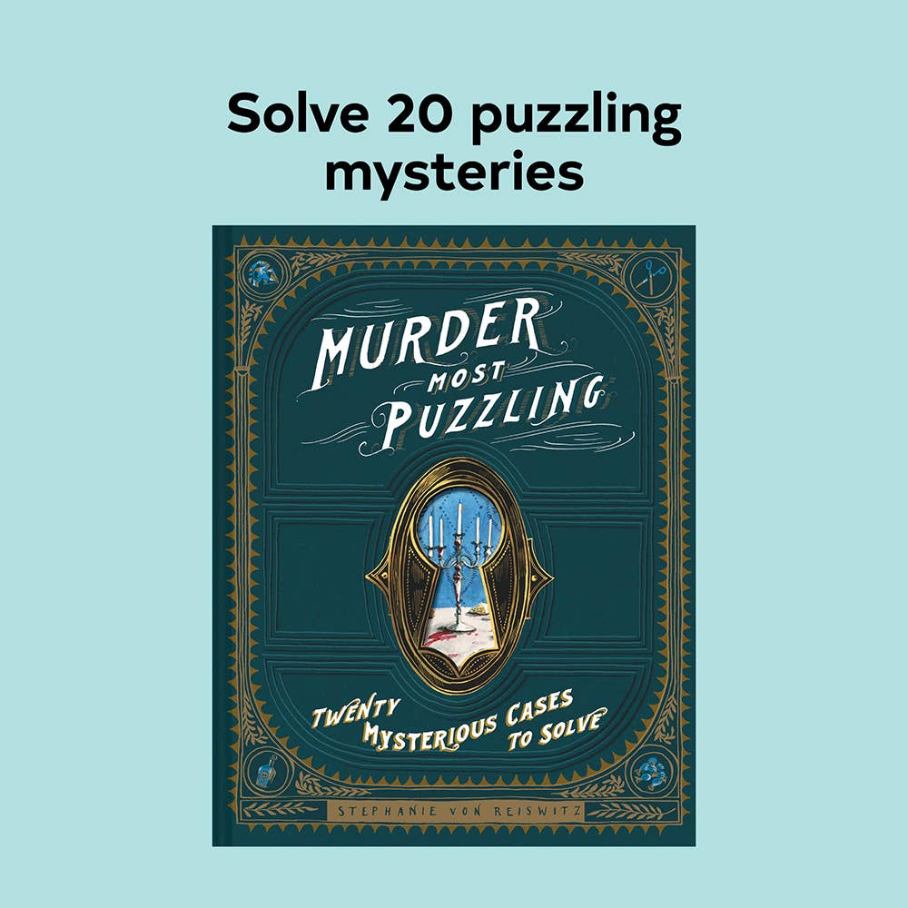 Chronicle Books - Wholesale Puzzle - Adult - Murder Most Puzzling1