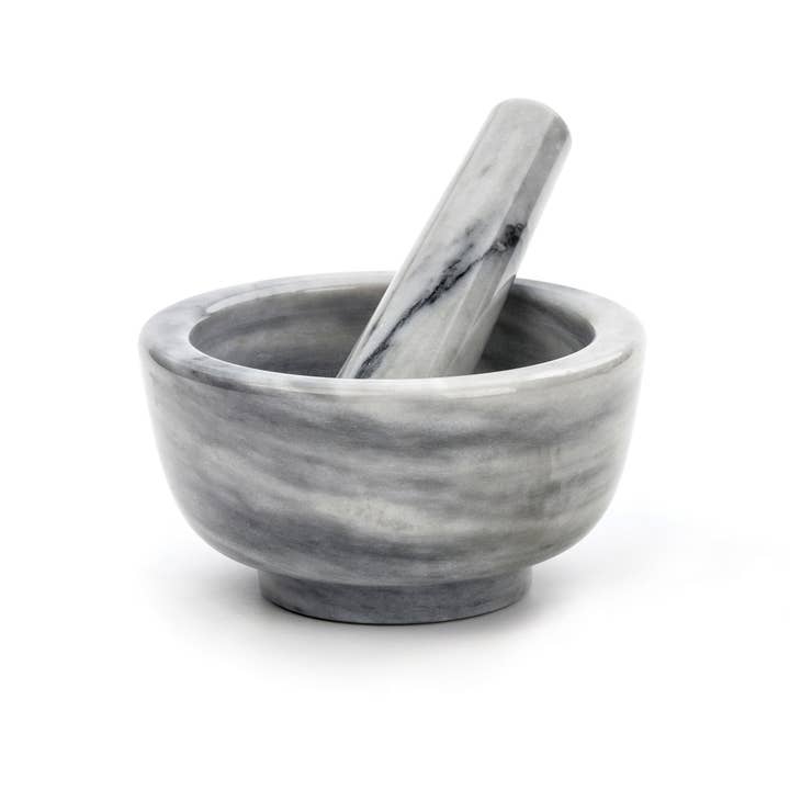 RSVP International - Wholesale Mortar & Pestle - Marble Mortar & Pestle - White