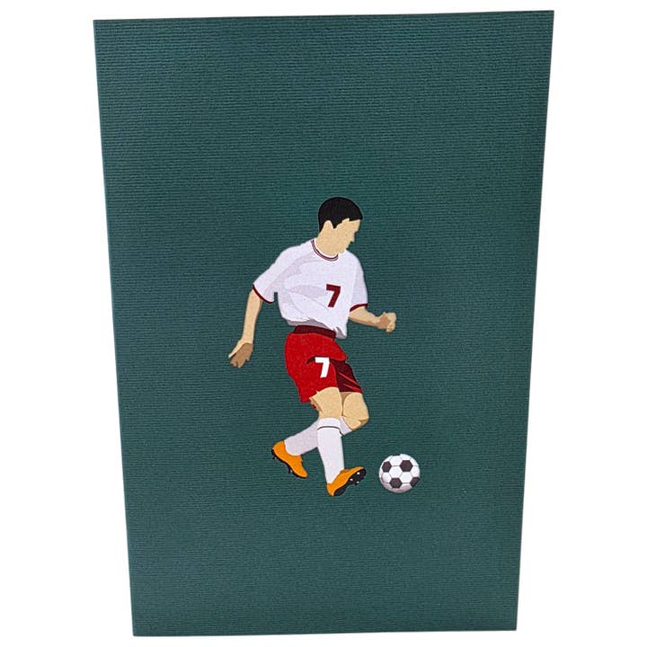 Color Pop Cards - Wholesale Everyday greeting card - Football Pop Up Card1
