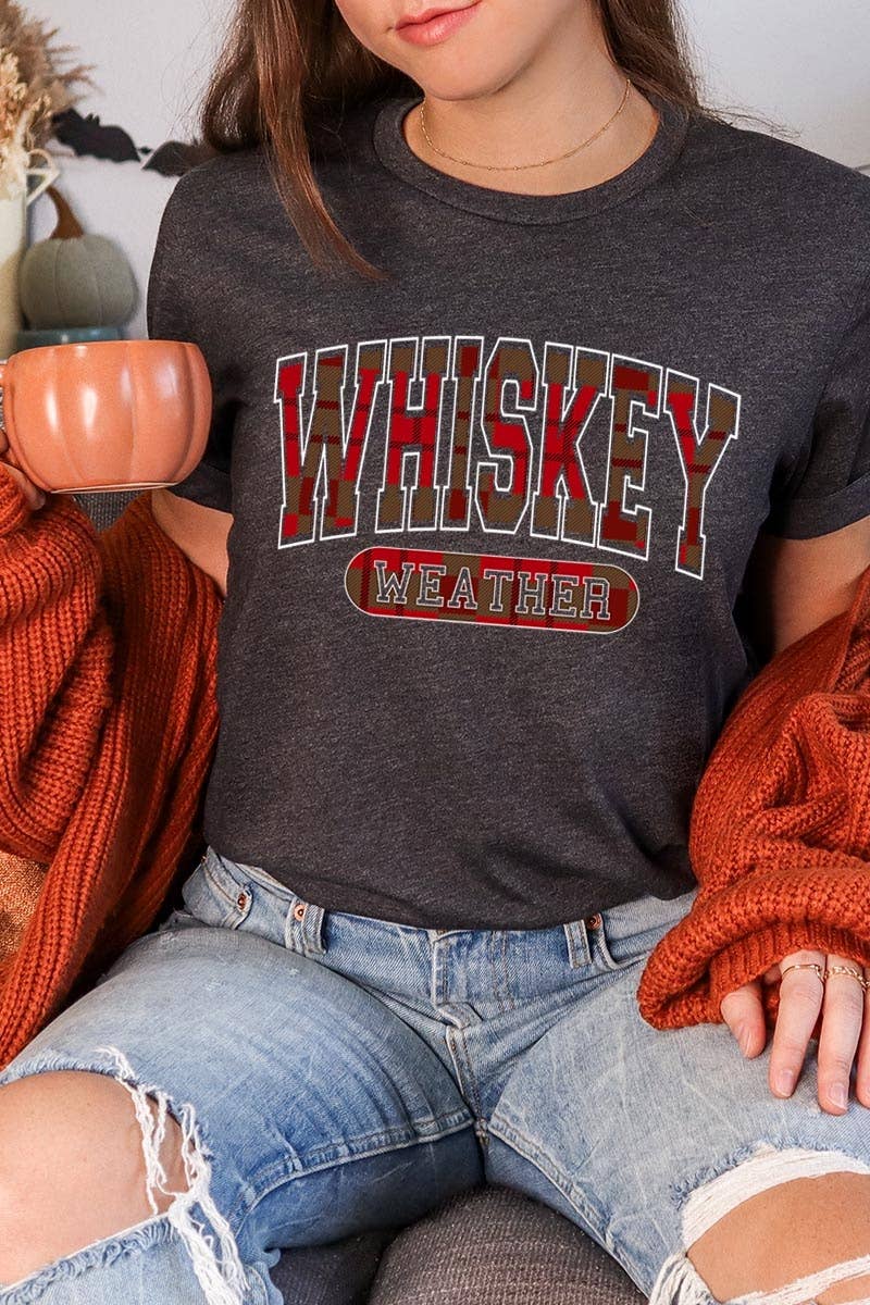 COLORBEAR - Wholesale T-Shirt (Graphic) - Women's - Whiskey Weather Graphic Tee4