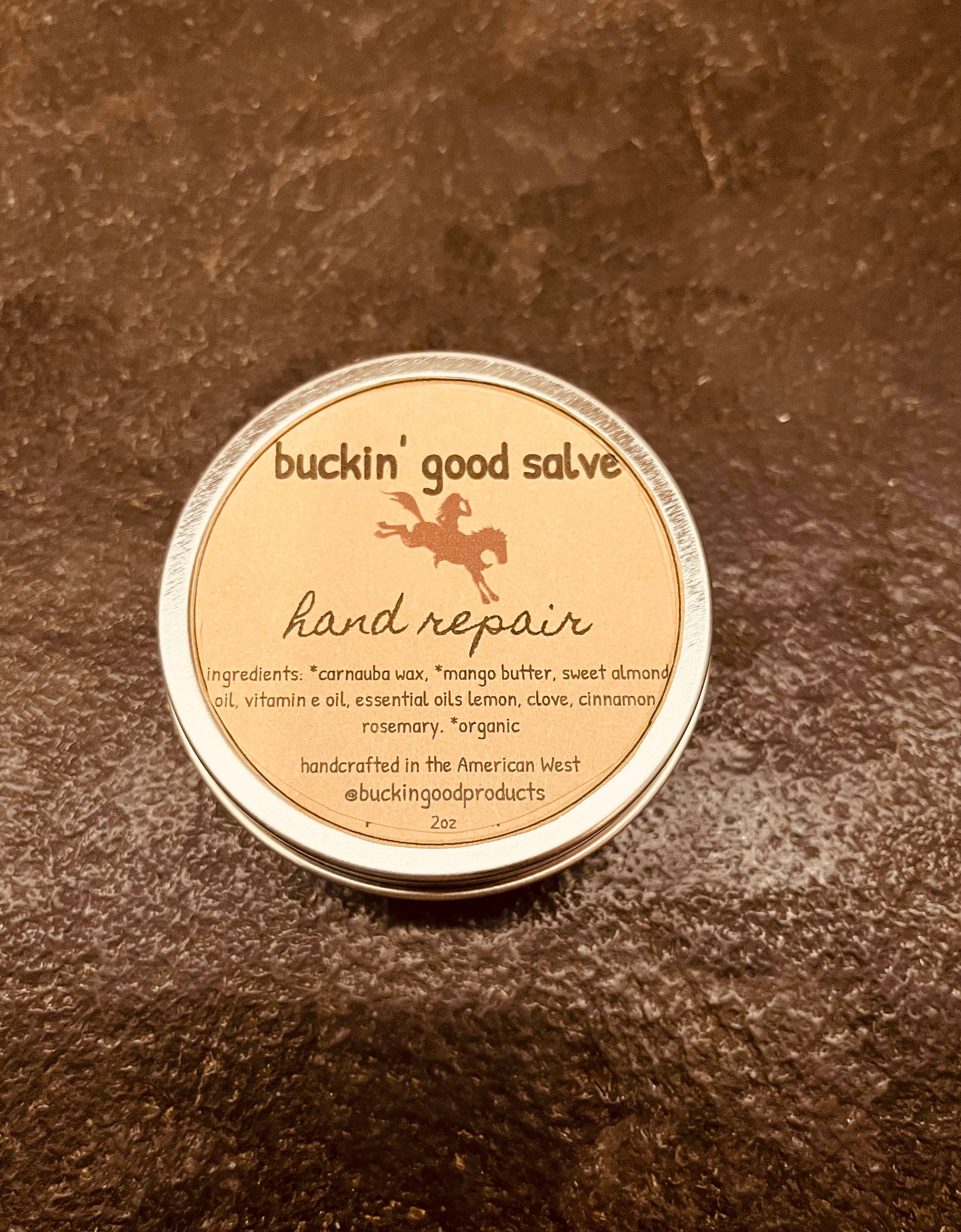 buckin’ good products - Wholesale Healing Salve/Balm/Cream - Hand Repair (hand salve)2