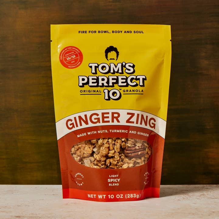 Tom's Perfect 10 - Wholesale Granola - Ginger Zing4