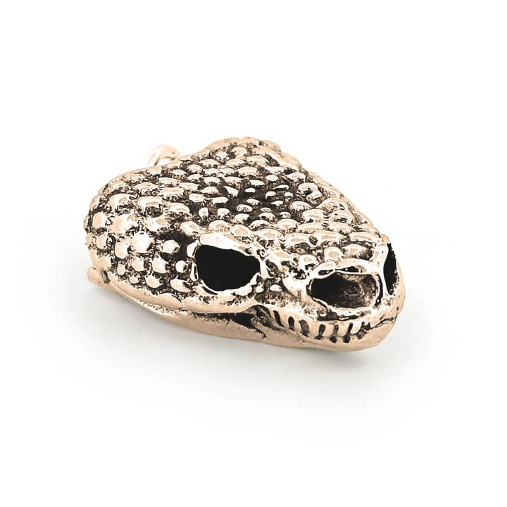 Fire & Bone - Wholesale Pendant/Charm Necklace - Gila Monster Skull Pendant