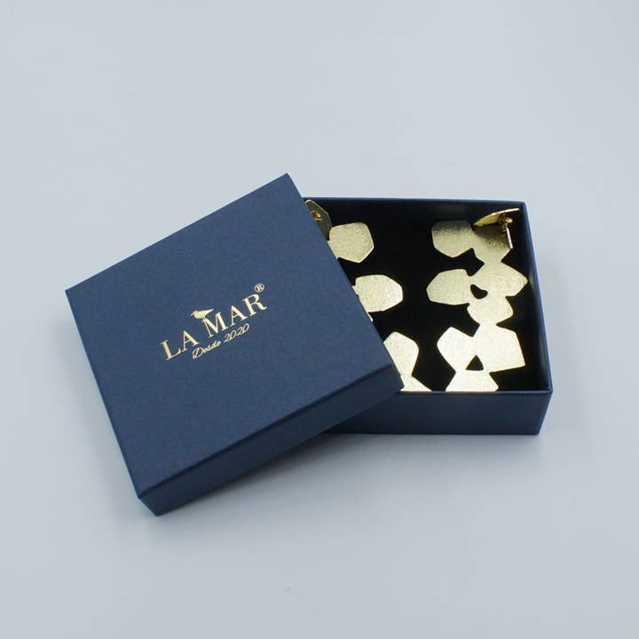 LA MAR - Wholesale Dangle Earrings - MÓDENA earrings gold-plated - Designed with character4
