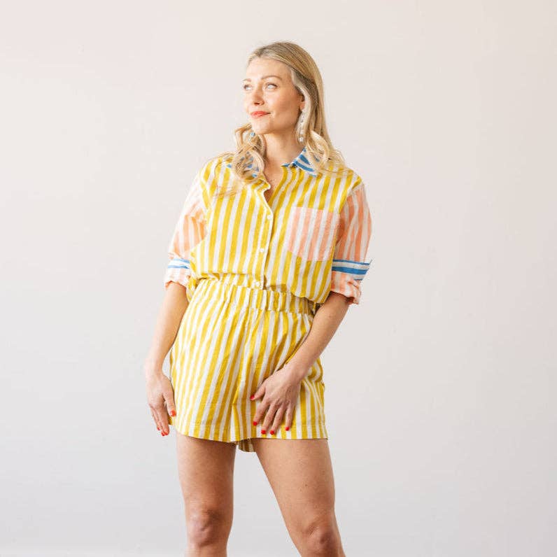 Sunshine Tienda - Wholesale Shorts - Women's - Ochre Daydreamer Bermuda Short3