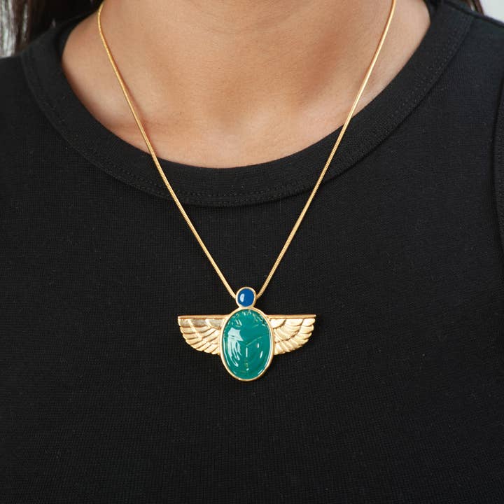 Discoveries, Inc. - Wholesale Brooch - Egyptian Scarab Brooch/Pendant6