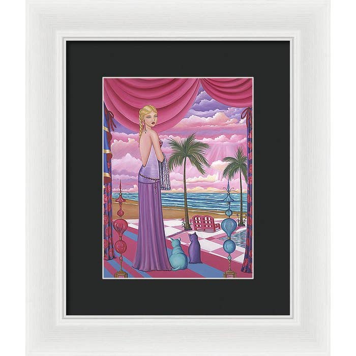 Sharon Tatem Fashion LLC - Wholesale Art Print - Melissa - Framed Print7