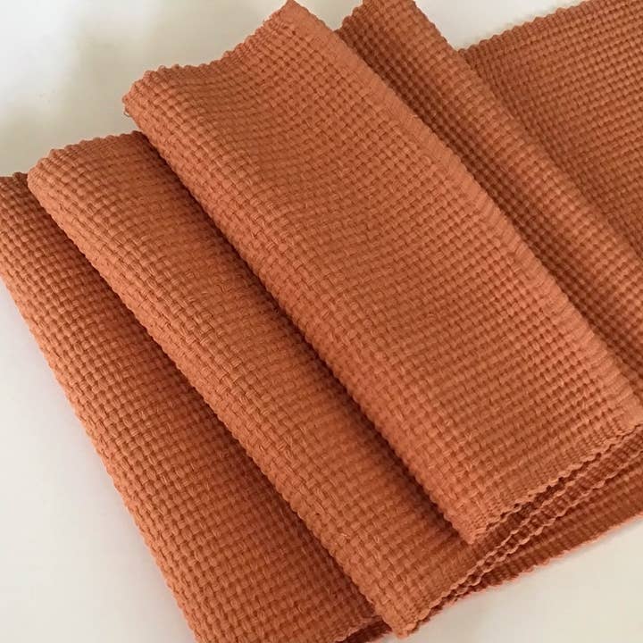 natural habitat - Wholesale Table Runner - Table Runner 72" Rust #63 Woven