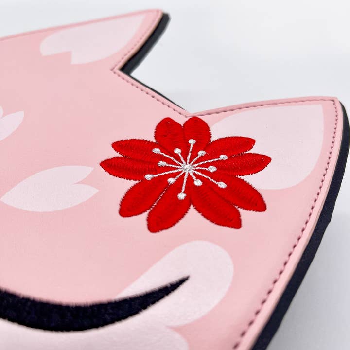 Yoshi Yoshitani LLC - Wholesale Crossbody Bag - Women's - Kitsune Convertible Bag : Pink12