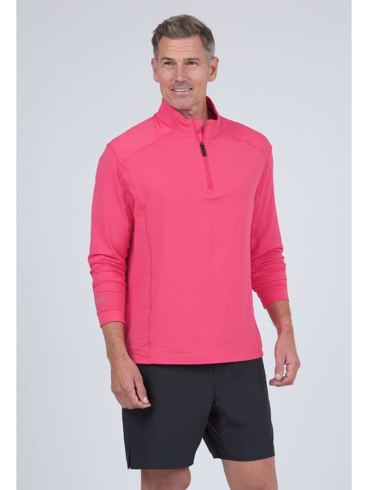 IBKÜL - Wholesale Athletic Top - Men's - Long Sleeve Mock Neck Pullover - 90199 (Modern Fit)40