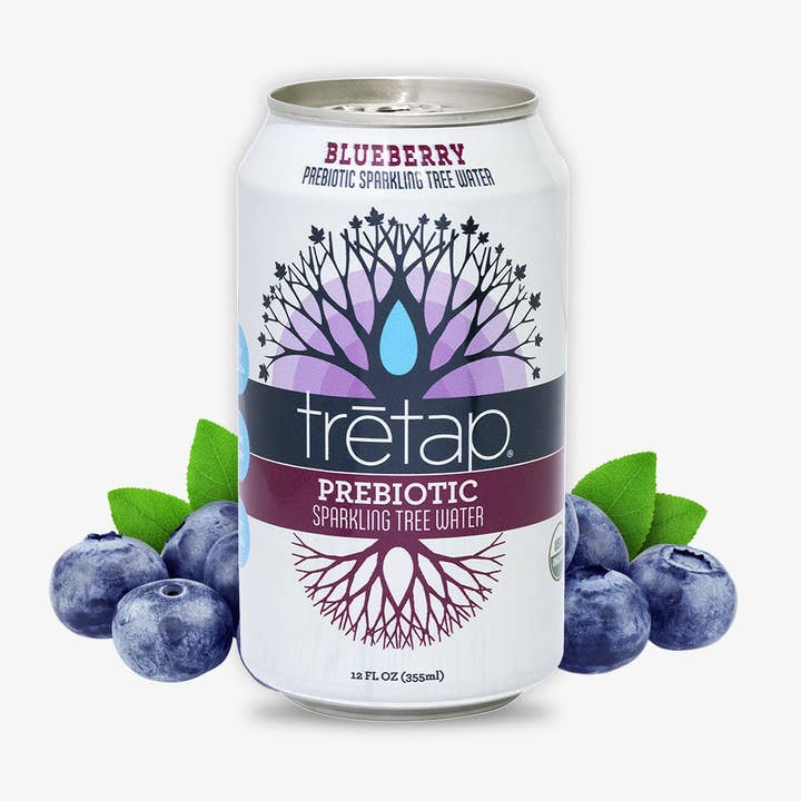 Wild Blueberry Prebiotic Sparkling Tree Water for wholesale by Tretap