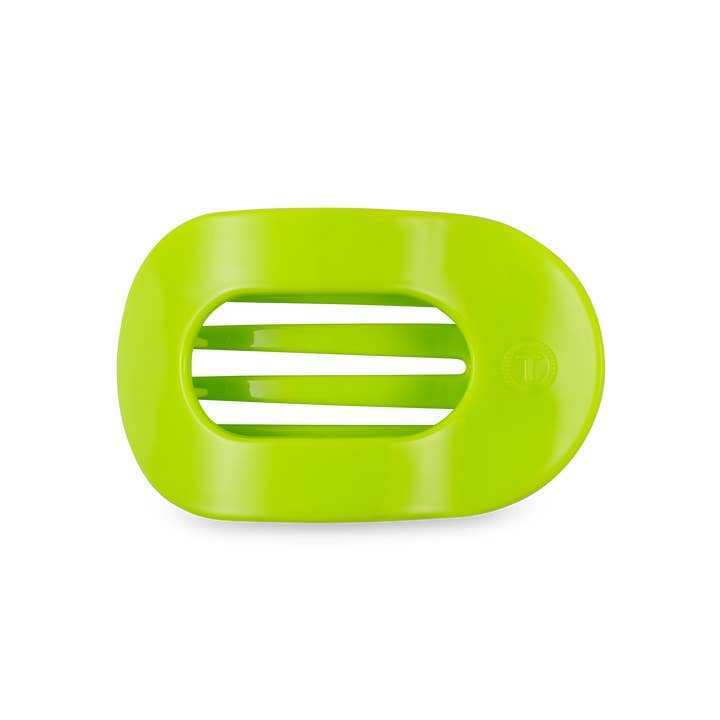 TELETIES - Wholesale Hair Clip - Women's - Flat Round Hair Clip | Medium | Summer Brights