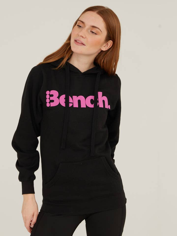 Womens Springside 4-Dot Pullover Fleece Hoodie - BLEEK0100 for wholesale by Bench