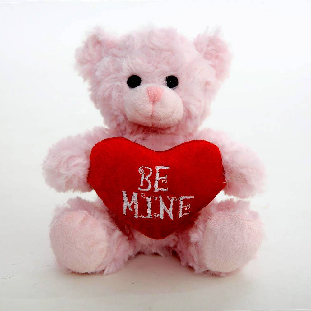 Plushland – Engroshandel Plyslegetøj - Børn og baby – 15 cm & 23 cm Valentine Teddybjørn | Bjørn med "Be Mine" Hjerte7