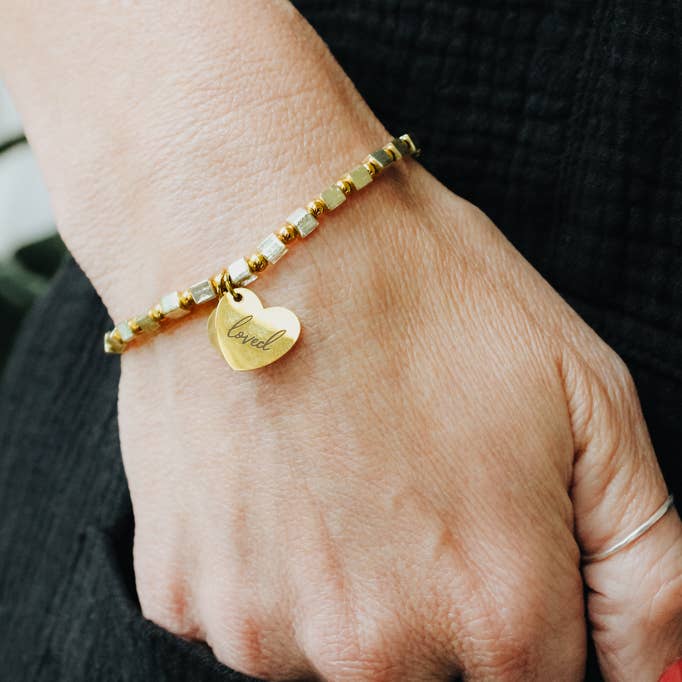 Crowned Free - Wholesale Charm/Dangle Bracelet - Deborah Bracelet - Made by Survivors1