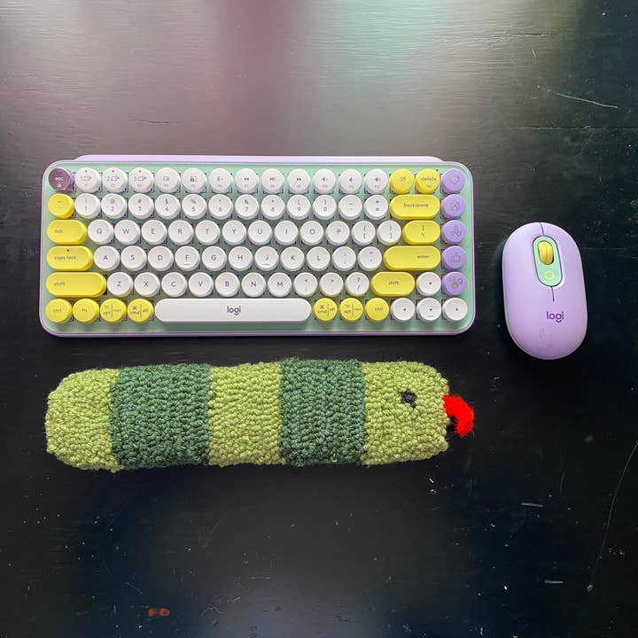 Keyboard Friends | Wrist Rest Rugs | Sensory/Fidget Toy | Machine Made for wholesale by Hijinx Mixed Media