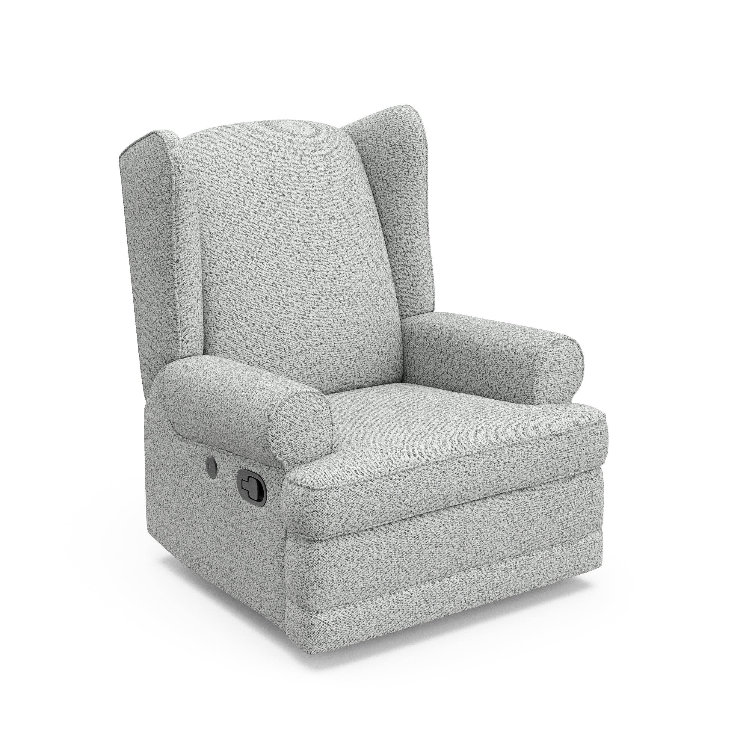 Storkcraft - Wholesale Chair - Kids - Storkcraft® Serenity Wingback Upholstered Recliner Glider25