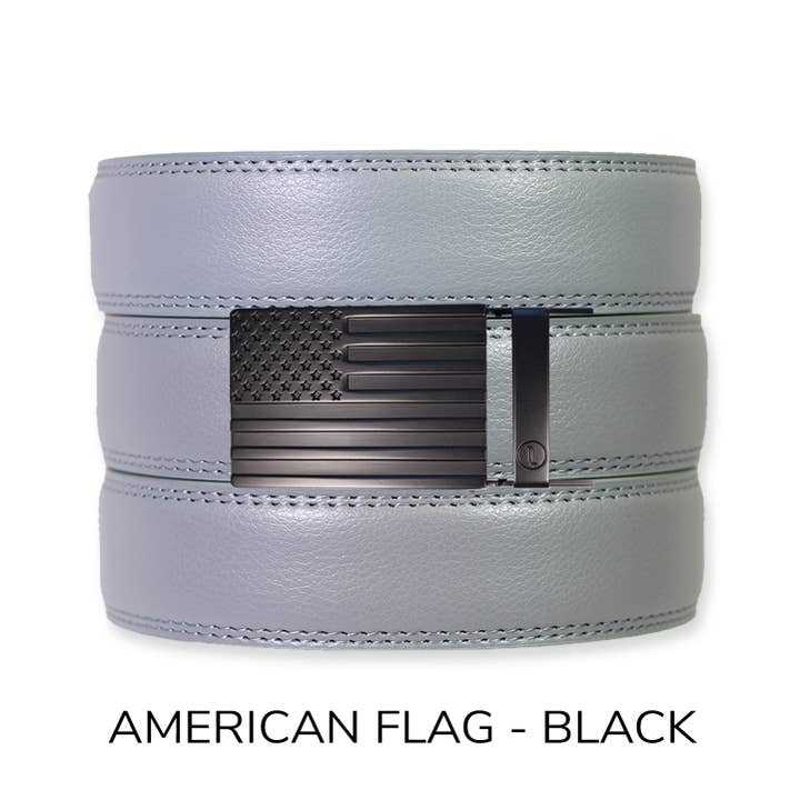 Tough Apparel - Wholesale Belt - Men's - Slate Leather Ratchet Belt & Buckle Set20