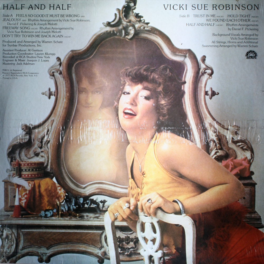 Square Deal Recordings & Supplies – wholesale Music CD/Vinyl – Vinyl - Sealed 12" LP - Robinson, Vickie Sue - Half And Half1