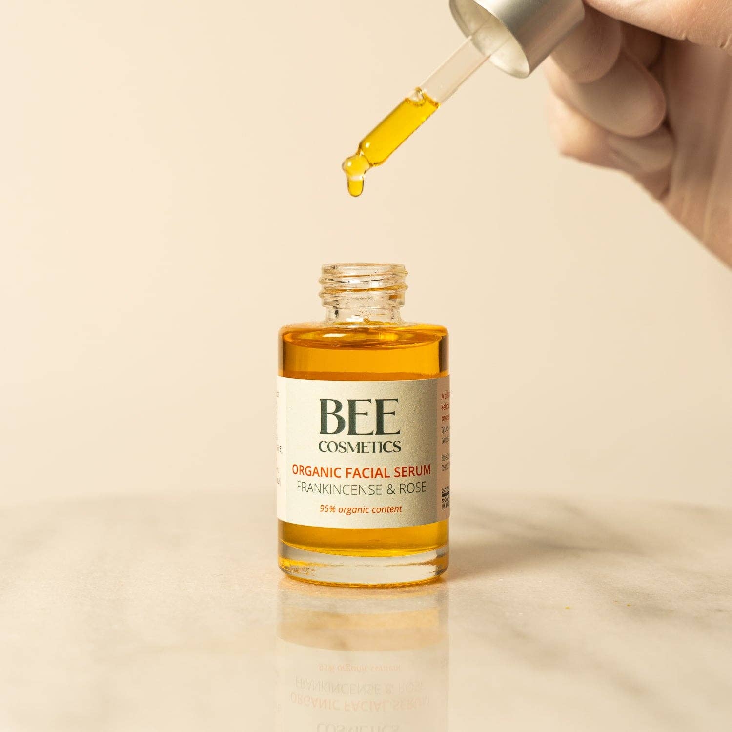 Bee Cosmetics – wholesale Facial serum/concentrate – Organic Frankincense & Rose Facial Serum2