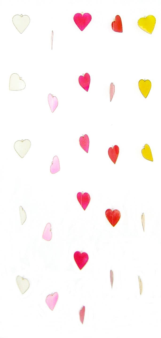 Muno - Wholesale Bunting/Garland - Set of 13 stars & hearts Christmas garlands2