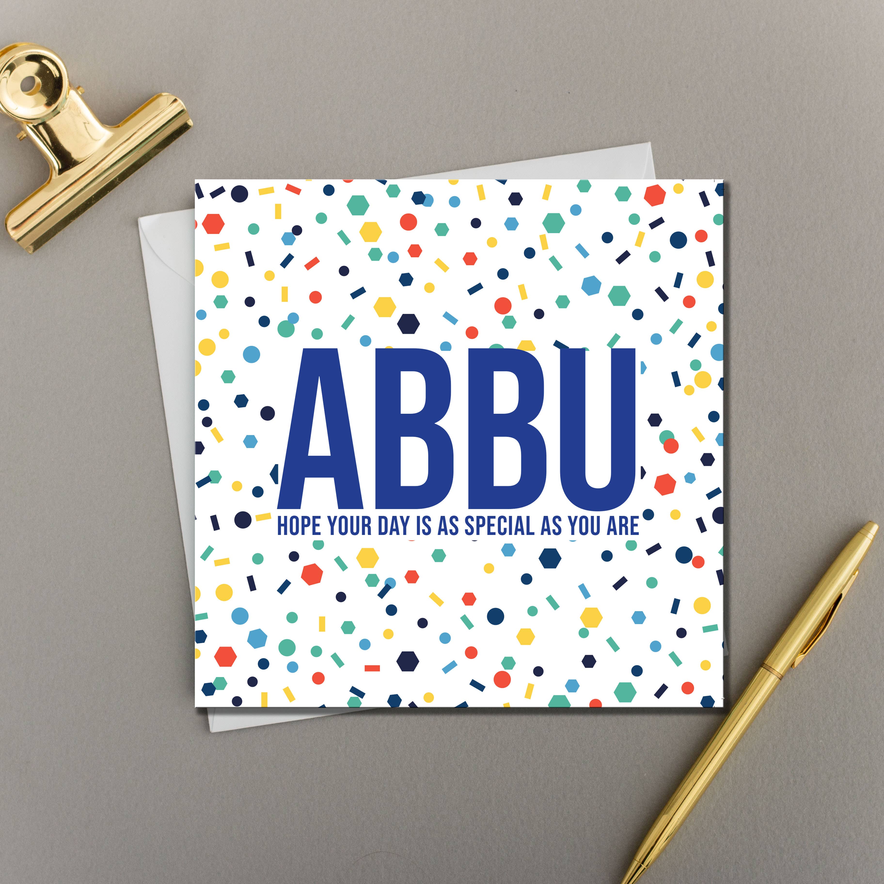 Eastern Print Studio – wholesale Father’s Day card – x6 PAPA | Confetti Collection1