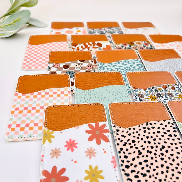 MarissaDDesigns - Wholesale Card Holder - Women's - Phone Wallet Card Holder | Trendy Patterns | Floral11