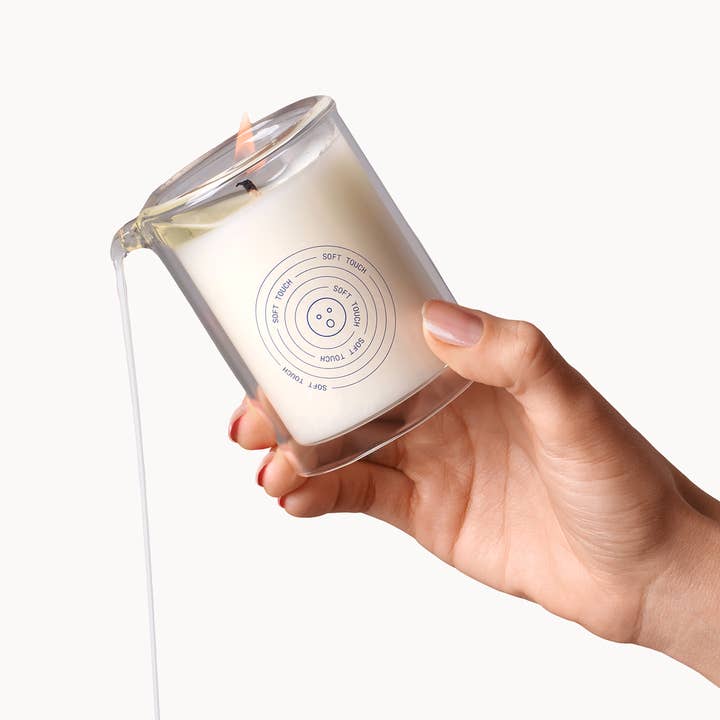 Dame Products - Wholesale Jar/Filled Candle - Massage Oil Candle – Soft Touch | Sandalwood & Benzoin1