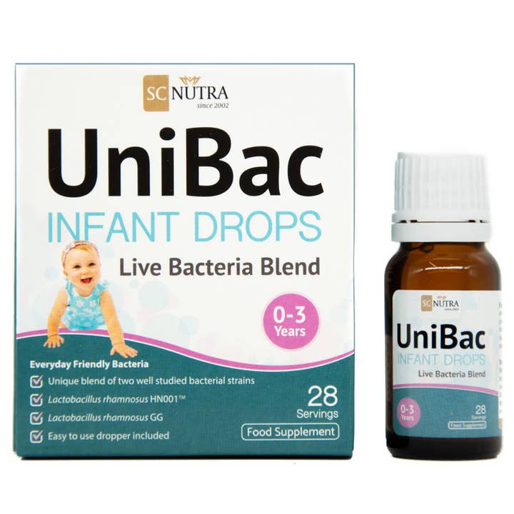 SC Nutra - Wholesale Oral Supplement/Vitamin - UniBac Infant & Baby Probiotics Drops | Friendly Bacteria