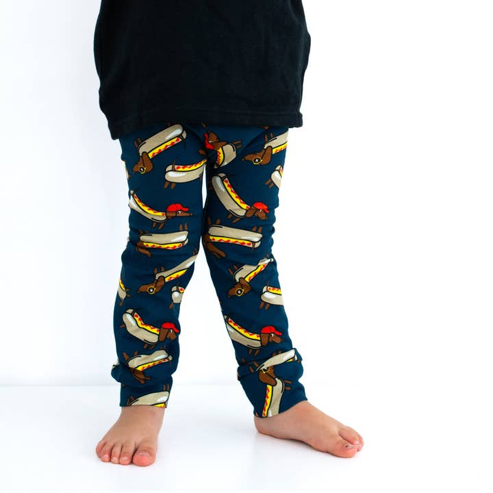 Fred & Noah - Wholesale Fashion Leggings - Kids - Hot dog Leggings